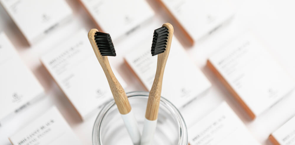 Charcoal Bristle Toothbrush