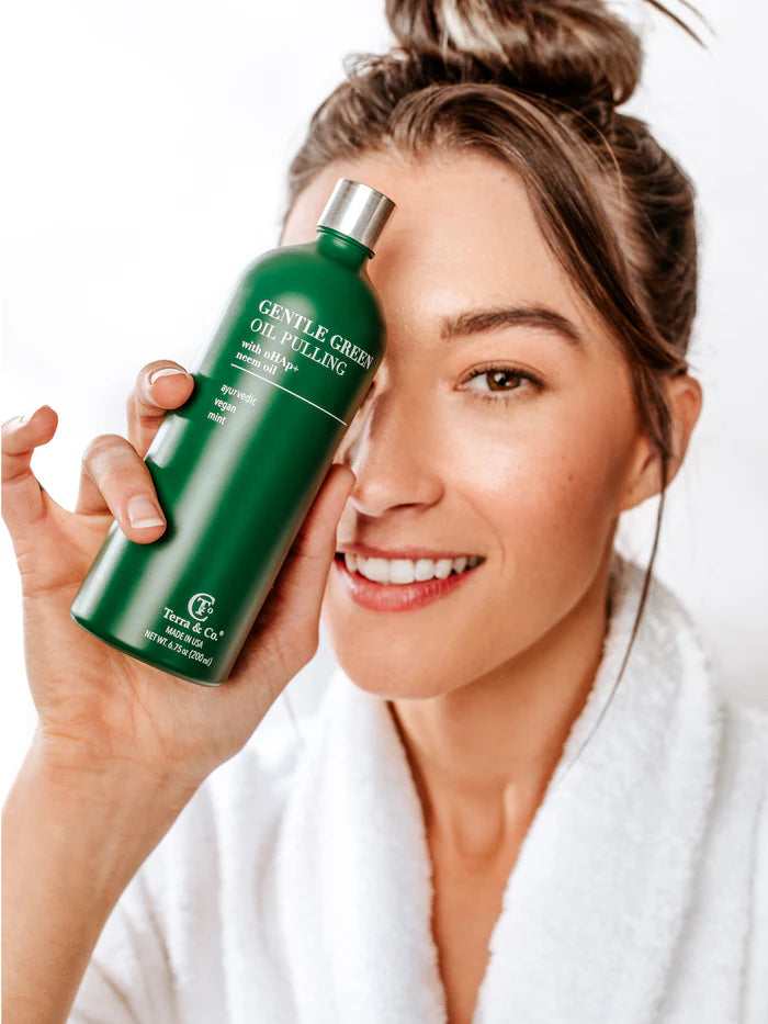 Discover the Secret to Kourtney Kardashian’s Radiant Smile with Terra & Co.’s Oil Pulling