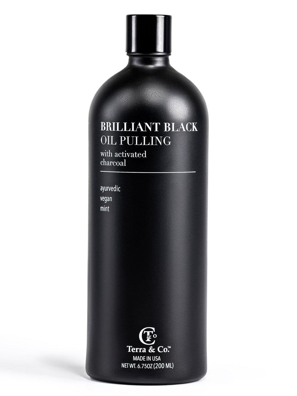 Brilliant Black® Oil Pulling – Ayurvedic Mouthwash for Teeth Whitening, Detox & Gum Health