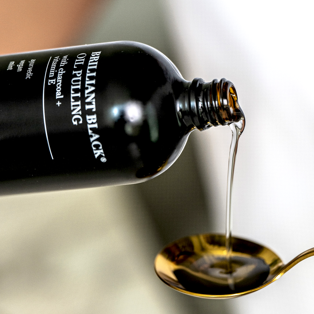 Brilliant Black Oil Pulling