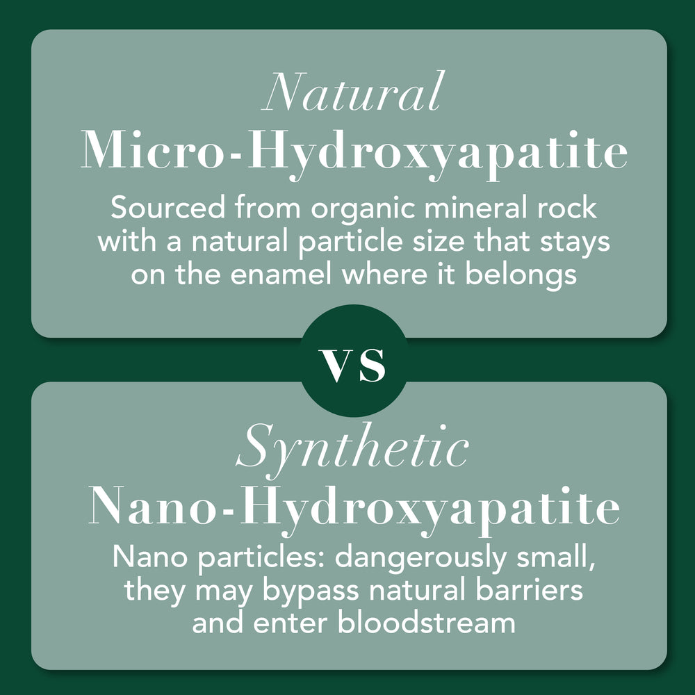 Comparison between natural and synthetic hydroxyapatite 
