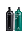 Terra & Co. oil pulling duo – Brilliant Black® activated charcoal and Gentle Green® neem and hydroxyapatite