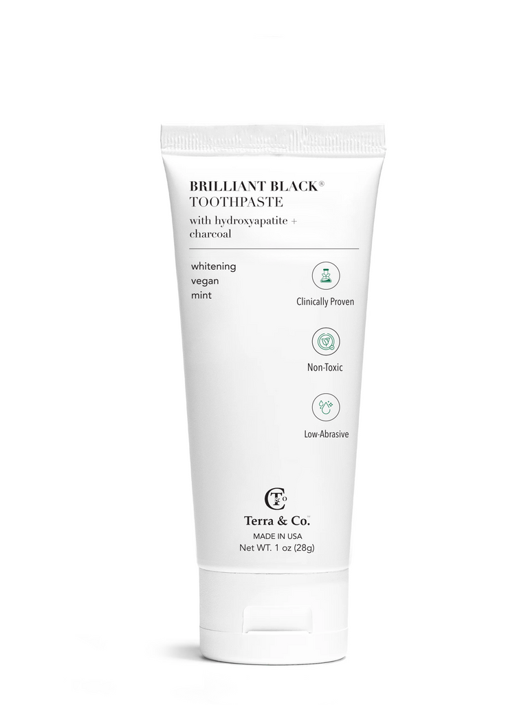 Brilliant Black Toothpaste + Hydroxyapatite